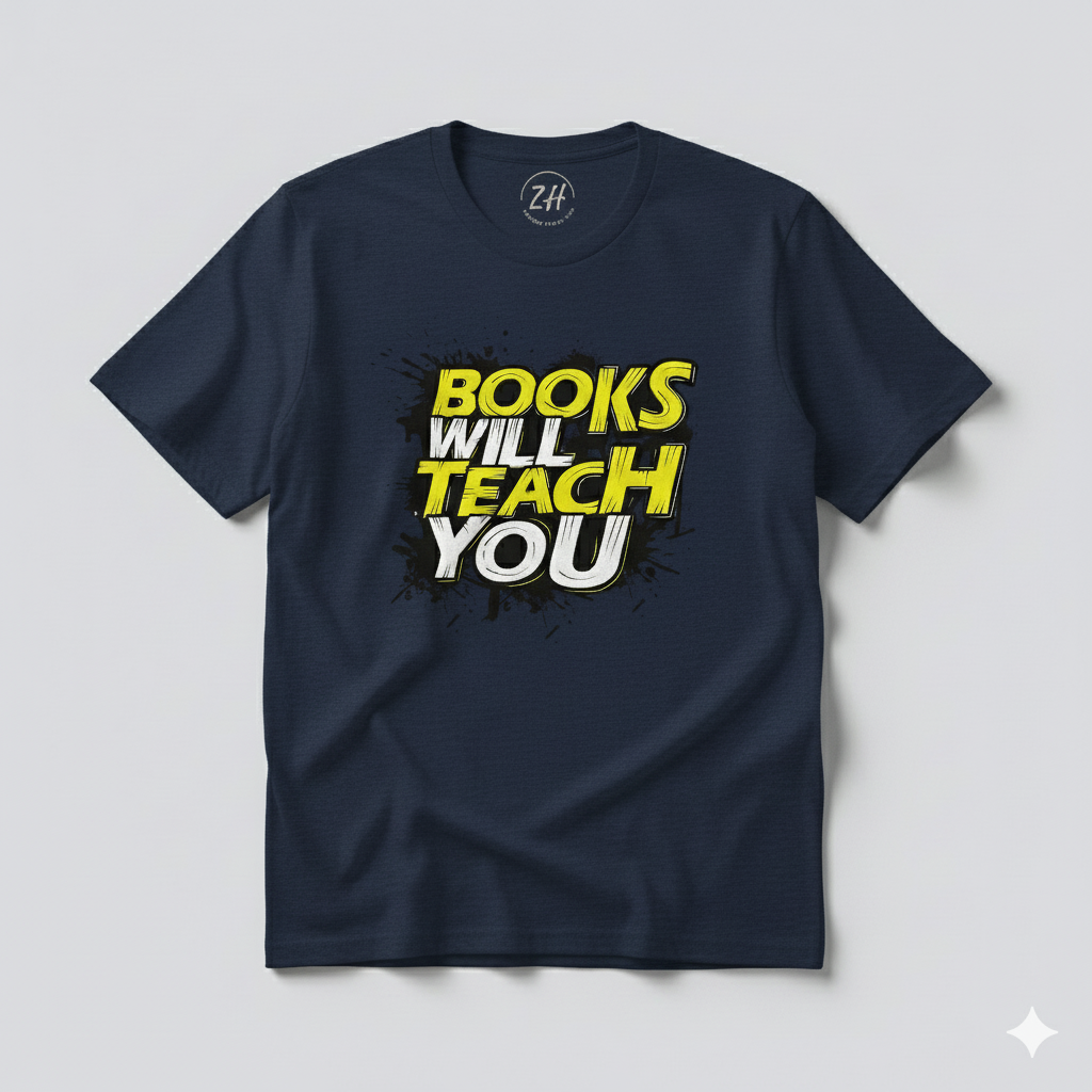 Inspirational Graphic T-Shirt – Blue